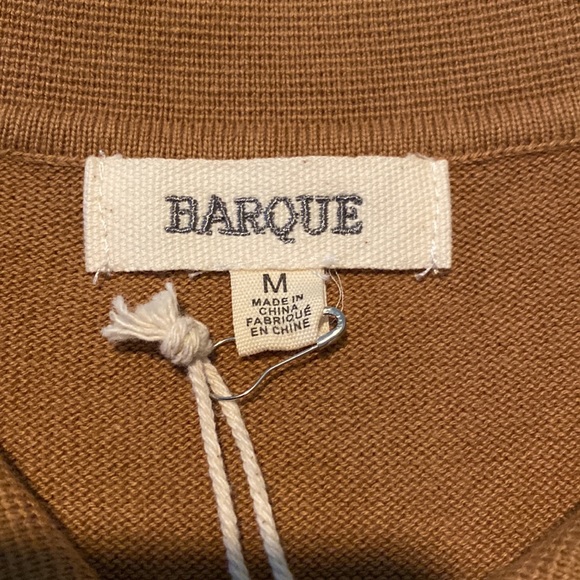 NWT Barque
ARGYLE KNIT SWEATER POLO - CARAMEL |Size Medium - Picture 6 of 6